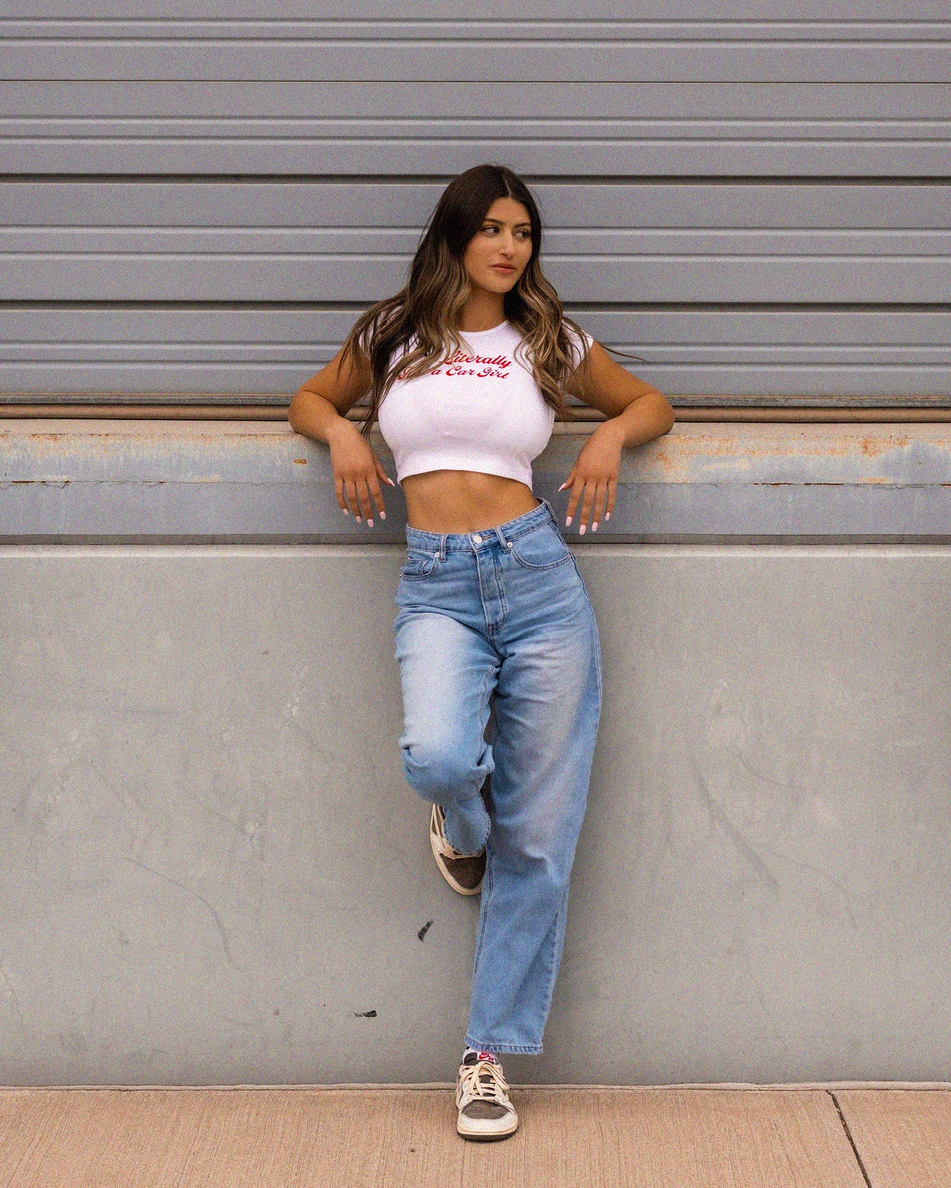 Just A Car Girl Tee